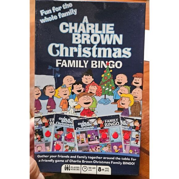 A Charlie Brown Christmas Family Bingo Game - Picture 1 of 4